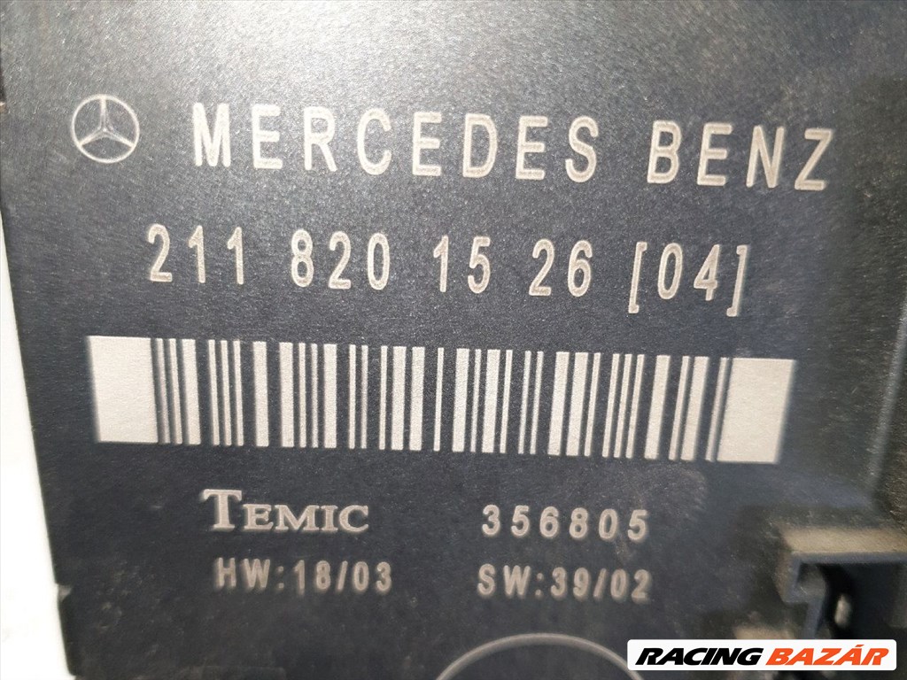 MERCEDES-BENZ E-CLASS Bal hátsó Ajtó Vezérlőegység mercedes2118201526[04]-temic356805 3. kép